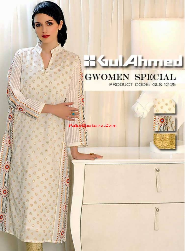 gul ahmed kurti style
